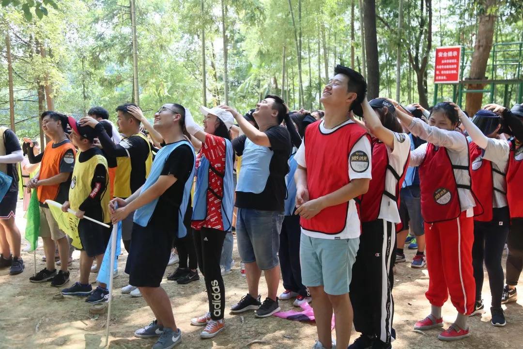 拓展訓練破冰游戲按摩操