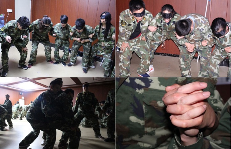 拓展訓(xùn)練團(tuán)隊(duì)游戲【心靈馬拉松】扎馬步