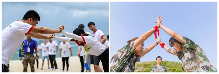 拓展訓練團隊游戲【生命相依】