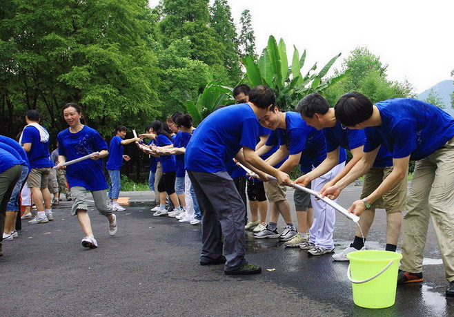 拓展訓練團隊游戲【南水北調】