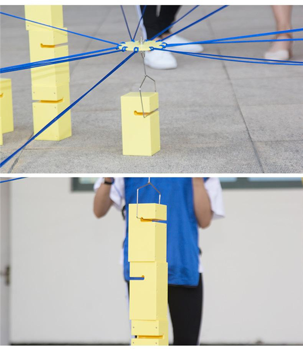 拓展訓練團隊游戲【合力建塔】